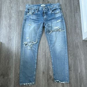 Moussy. Size 29. Super super comfy.